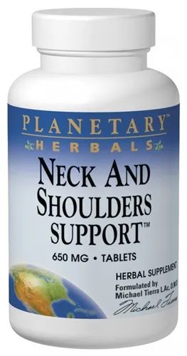 Planetary Herbals - PH-0020 - Neck and Shoulders Support 650mg