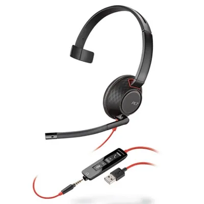 Plantronic - PLNC5210 - Blackwire 5210, Monaural, Over The Head Headset