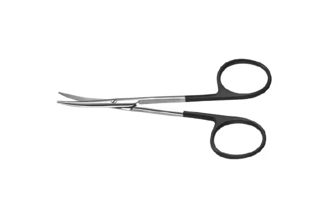 Integra Lifesciences - Padgett SuperCut - PM-6856 - Plastic And Reconstructive Surgery Scissors Padgett Supercut 5-3/4 Inch Length Or Grade German Stainless Steel Nonsterile Finger Ring Handle Curved Blades Blunt Tip / Blunt Tip