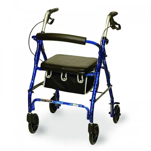 PMI - Professional Medical Imports - 88-1028BL - Rollator with Loop Brakes and Basket