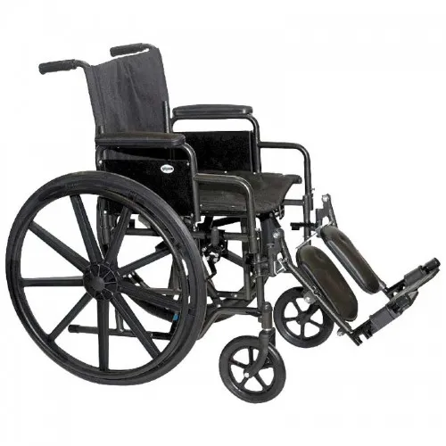 PMI - Professional Medical Imports - 88-EC10FL - EC Detachable Arm Wheelchair with Elevating Legrest