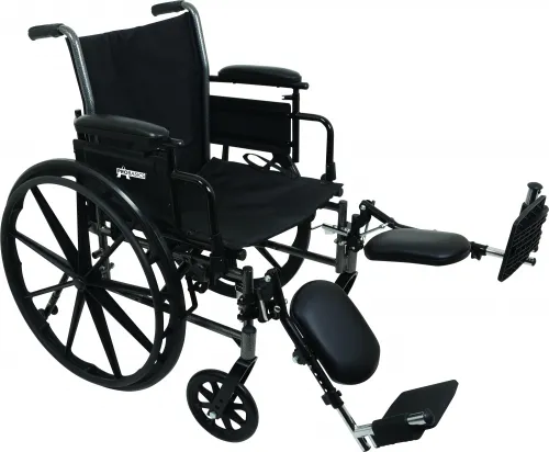 PMI - Professional Medical Imports - ProBasics - From: WC32016DE To: WC41816DS - Probasics K4 High Strength Wheelchair, 18" X 16"