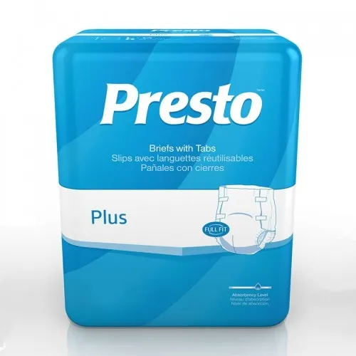 Drylock Technologies - ABB01040 - Presto Breathable Brief, Value Plus Absorbency, Large, 45" 58".