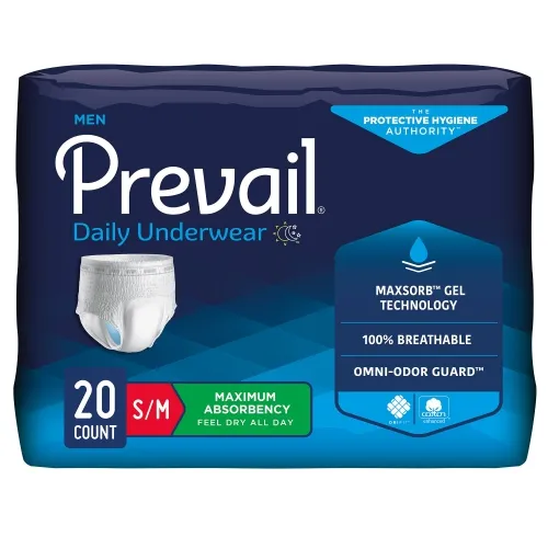 Prevail - From: PUM-5121 To: PUM-5131 - Underwear For Men Maximum Absorbency