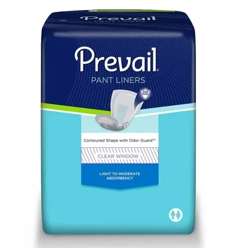 First Quality - Prevail Daily Pant Liners - PL-100/1 -  Bladder Control Pad  12 1/2 Inch Length Moderate Absorbency Polymer Core Small