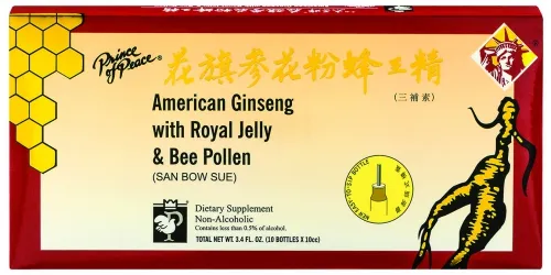 Prince of Peace - 633138 - American Ginseng RJ Bee Pollen