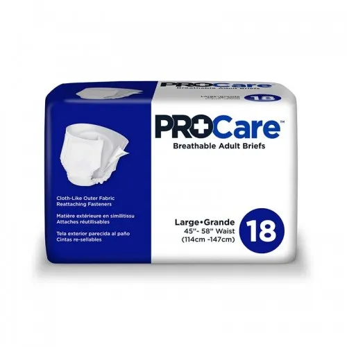 PROCare - From: CRB-0121 To: CRB0131  First Quality  CRB012/1  Procare Brief Medium 34"  44"