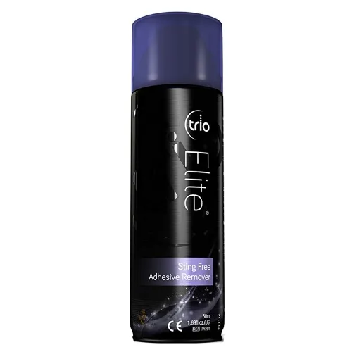 Trio Healthcare - TR201 - Trio Elite Sting Free Adhesive Remover Spray, 1.69 fluid ounce (50 mL). 100% silicone formula, aerosol spray can be used at any angle, zero wastage, dries in seconds.