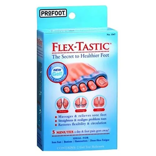 Profoot - 22934 - Profoot Care Flex-Tastic Gel Toe Relaxers.