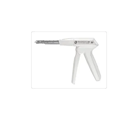 J & J Healthcare Systems - Proximate - PRW35 - Rotating Head Stapler Proximate Pistol Grip Handle Stainless Steel Staples Wide Staple 35 Staples