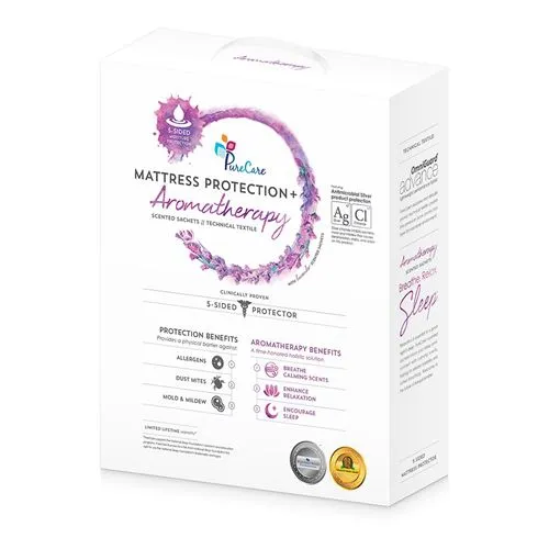Pure Care - From: FTAATMP33 To: FTAATMP78 - PUC Aromatherapy 5 sided Mattress Protector