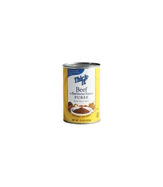 Kent Foods - H309 - Beef In Barbecue Sauce Thick-it Puree, 15oz
