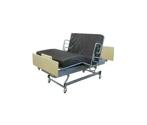 Big Boyz - Queen's Pride 600LM - QP5480 - Electric Bed Queen's Pride 600LM Bariatric Full 80 Inch Length Steel Deck 15-1/2 to 24-1/2 Inch Height Range