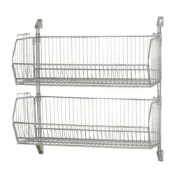 Quantum - CAN-34-203612BC-PWB - Cantilever, Chrome, with (2) 203612BC Baskets (DROP SHIP ONLY)
