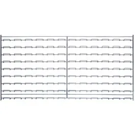Quantum - From: WLP-1836C To: WLP-3048C - Wire Louvered Panel, (DROP SHIP ONLY)