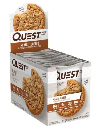 Quest Nutrition - 8110602 - Protein cookies Peanut butter