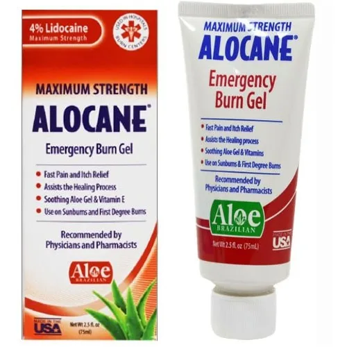 Quest Products - ALC6462 - ALOCANE Maximum Strength Emergency Room Burn Gel, 2.5 oz.