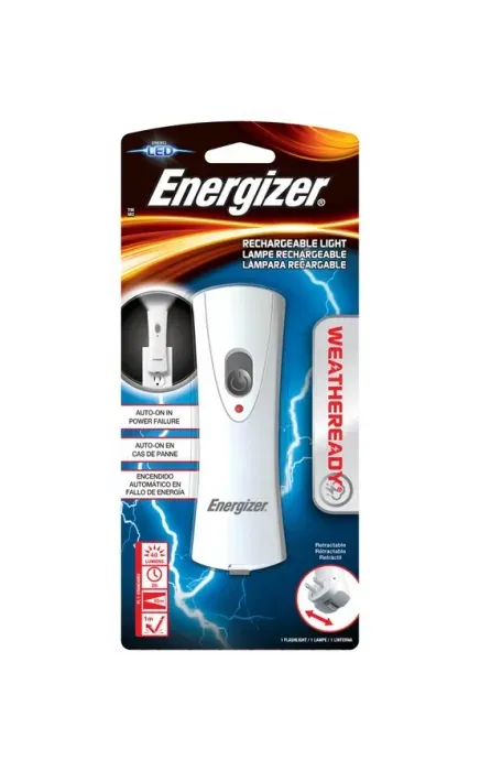 Energizer - RCL1FN2WR - Energizer Emergency Rechargeable Light, 3/cs