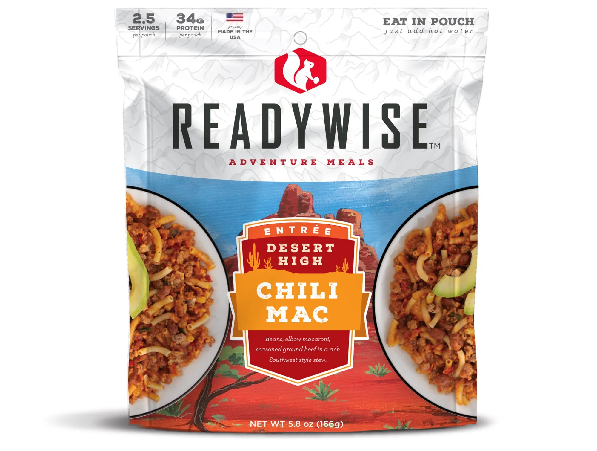 Ready Wise - RW05-001 - Desert High Chili Mac With Beef