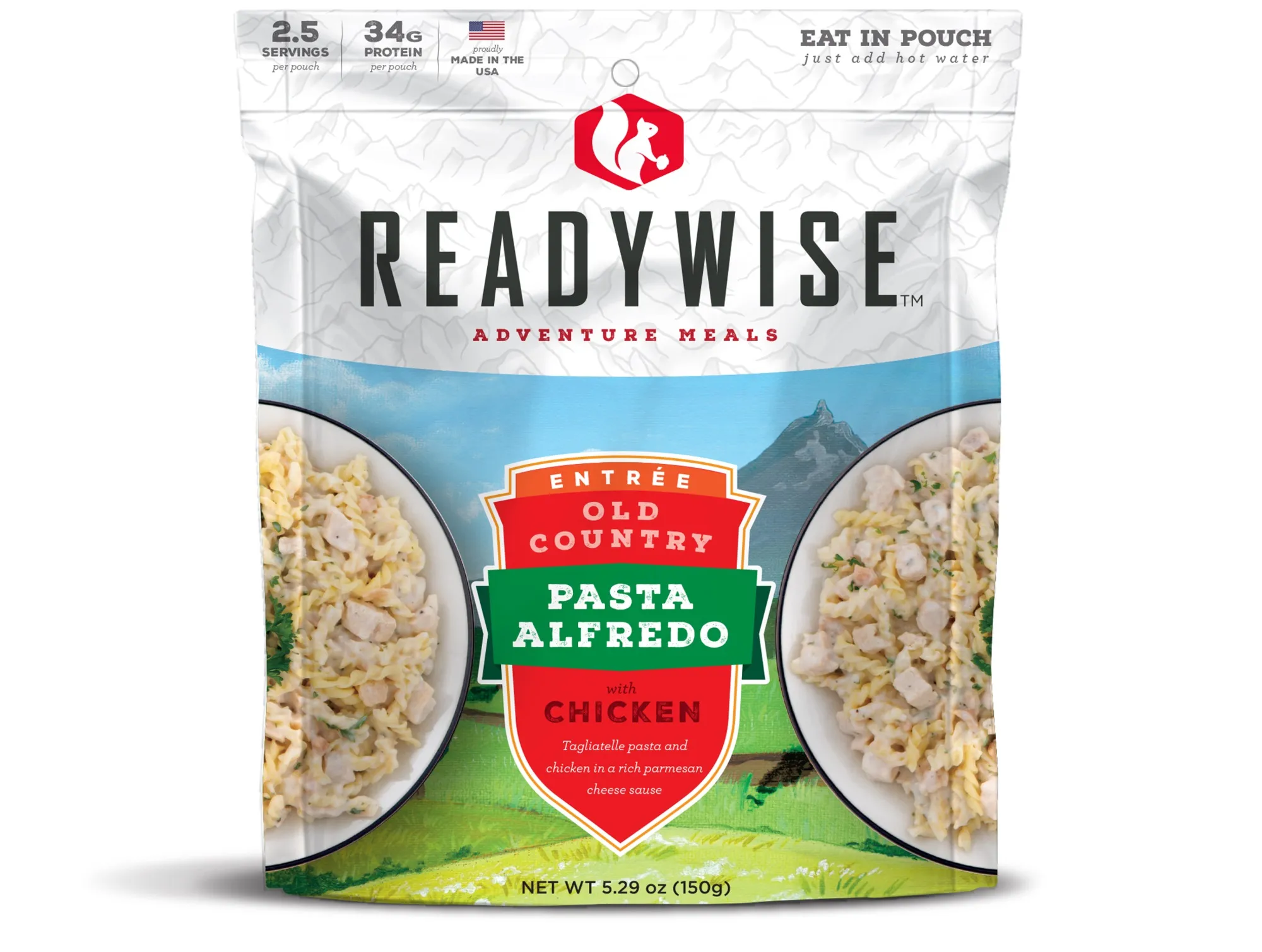 Ready Wise - RW05-002 - Old Country Pasta Alfredo With Chicken