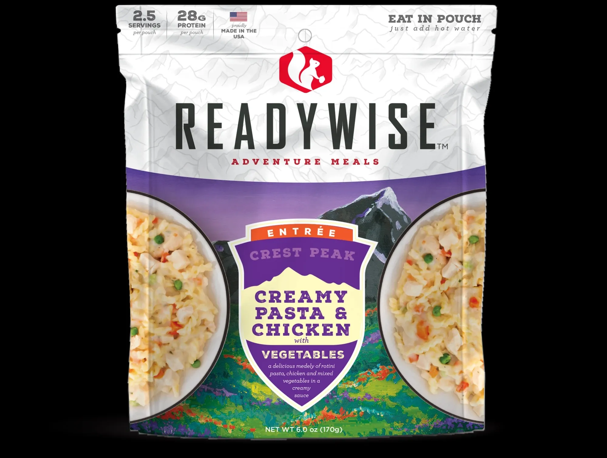 Ready Wise - RW05-006 - Crest Peak Creamy Pasta & Chicken