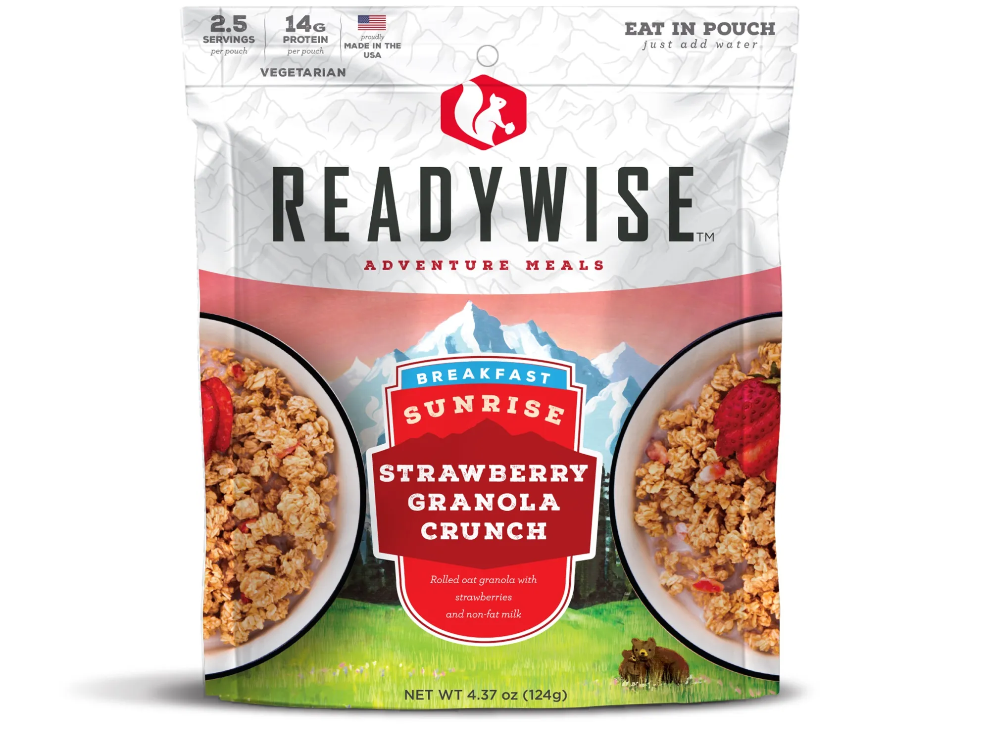 Ready Wise - RW05-007 - Sunrise Strawberry Granola Crunch
