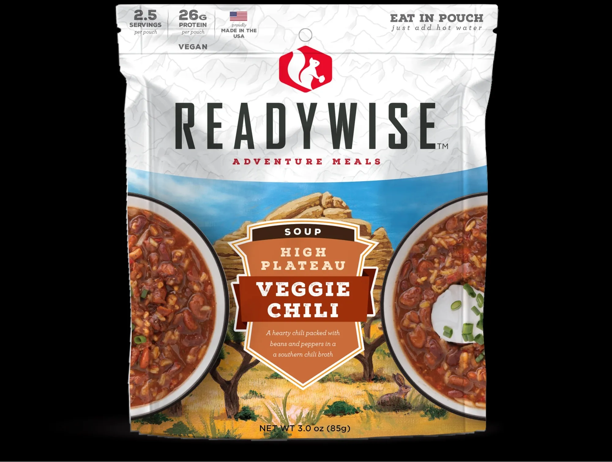 Ready Wise - RW05-011 - High Plateau Veggie Chili Soup