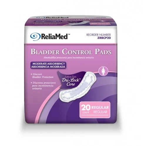 Reliamed - BCP20 - Reliamed Moderate Bladder Control Pad