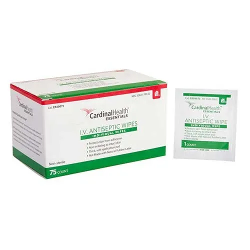 Reliamed - 50075 - Cardinal Health Essentials I.V. Antiseptic Wipes