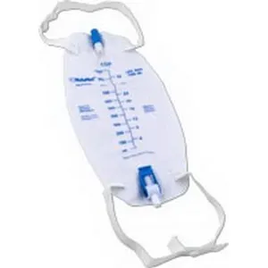 Reliamed - From: LB1000H To: LB500H - Cardinal Health Premium Flocked Back Leg Bag with Flip Valve