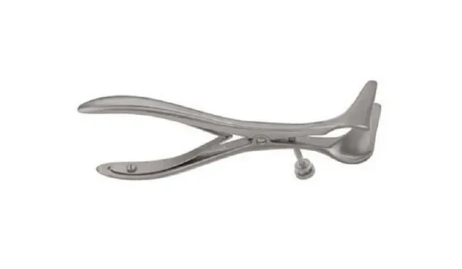 V. Mueller - RH111 - Nasal Speculum V. Mueller Cottle 5-1/8 Inch Length Stainless Steel Reusable Short 30 mm Blades