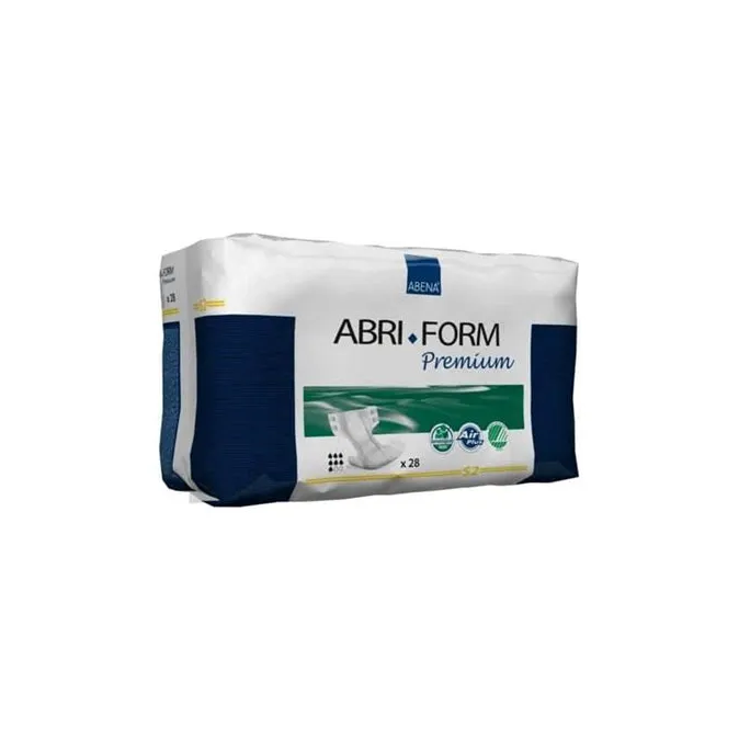 Abena - 1000021281 - Adult Incontinence Brief Slip Premium S2, Small, Absorbency Level 2, 24" 33"