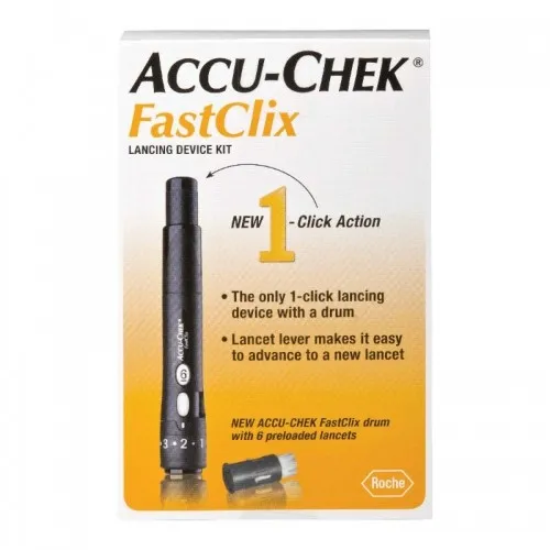 Roche Diagnostics - 05864666160 - ACCU-CHEK FastClix Lancing Device Kit