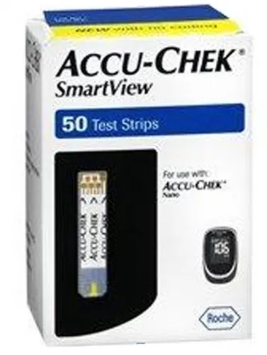 ACCU-CHEK  SmartView - Roche Diagnostics - 6337562001 - Blood Glucose Test Strips