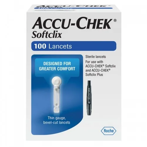 Roche Diagnostics - 988 - ACCU-CHEK Softclix Lancet 28G (200 count)