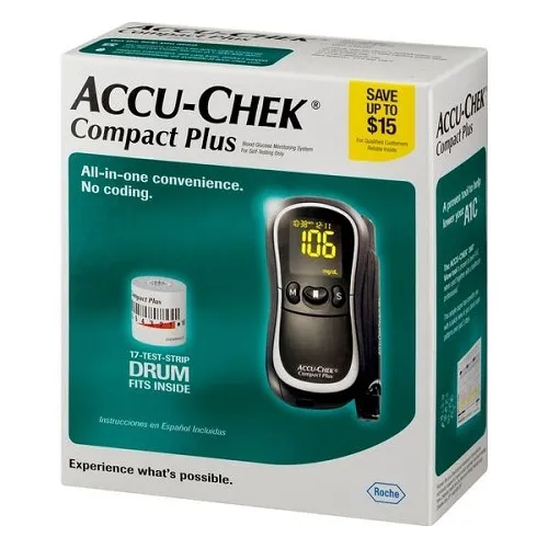 Roche Diagnostics - 03149137001 - Accu-Chek Compact Plus Kit/Retail