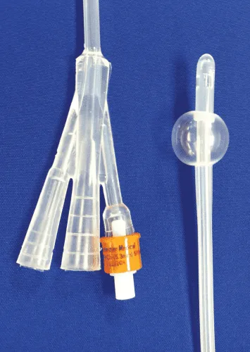 Bard Rochester From: 34318 To: 34324 - 3-Way All Silicone Foley Catheter