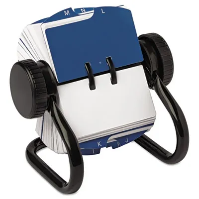 Rolodex - ROL66700 - Open Rotary Card File Holds 250 1 3/4 X 3 1/4 Cards, Black
