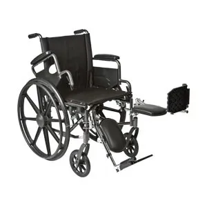 Roscoe - K42016DHFBEL - K4-Lite Wheelchair with Flip Back, Desk-length Arms and Elevating Legrests