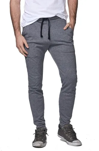 Royal Apparel - 97177-Heather ash - Unisex Organic RPET French Terry Jogger Pant-Heather ash