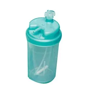 Medline - 3260 - Industries Disposable plastic jar with preset audible alarm at six psi pressure relief. Allows use of longer lengths of oxygen tubing, with alarm sounding.