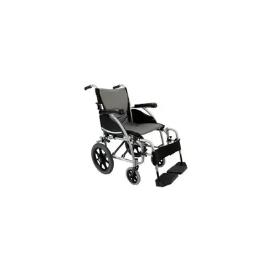 Karman - S-115F16SS-TP - 115 Transport Wheelchair w/ Swinging Footrest-Seat