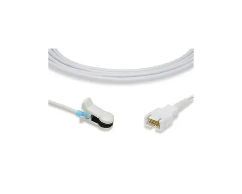 Cables and Sensors - S903-490 - Short SpO2 Sensor, Adult Ear Clip, Masimo Compatible w/ OEM: 1895 (LNCS TC-I), 0600-00-0128, 989803148301, 2027261-001 (DROP SHIP ONLY) (Freight Terms are Prepaid & Added to Invoice - Contact Vendor for Specifics)