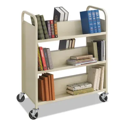 Safcoprod - From: SAF5357SA To: SAF5358SA - Steel Book Cart