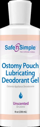 Safe N' Simple - SNS40508 - Safe N Simple Ostomy Appliance Lubricating Deodorant Bottle Gel