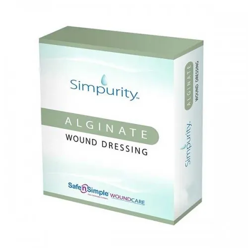 Safe N Simple - Simpurity - SNS50712 - Alginate Dressing Simpurity 1 X 12 Inch Rope