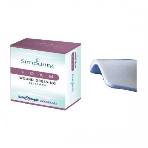 Safe N Simple - Safe n' Simple - SNS74520 -  Simpurity Silicone Foam 4" x 5".
