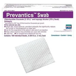 Safety-Med Products - 360-B10800 - Antiseptic Chlorascrup Wipe