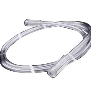 Salter Labs - Oxygen Tube - 2030-30-20 - Oxygen supply tube, 30', 3 channel safety tubing, latex-free. Ribbed end piece with rounded and tapered edges. When uncoiled, tubing remains straight. No "memory", clear tubing.