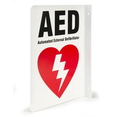 Bound Tree Medical - 0460-0016 - Aed Wall Sign, Double Sided